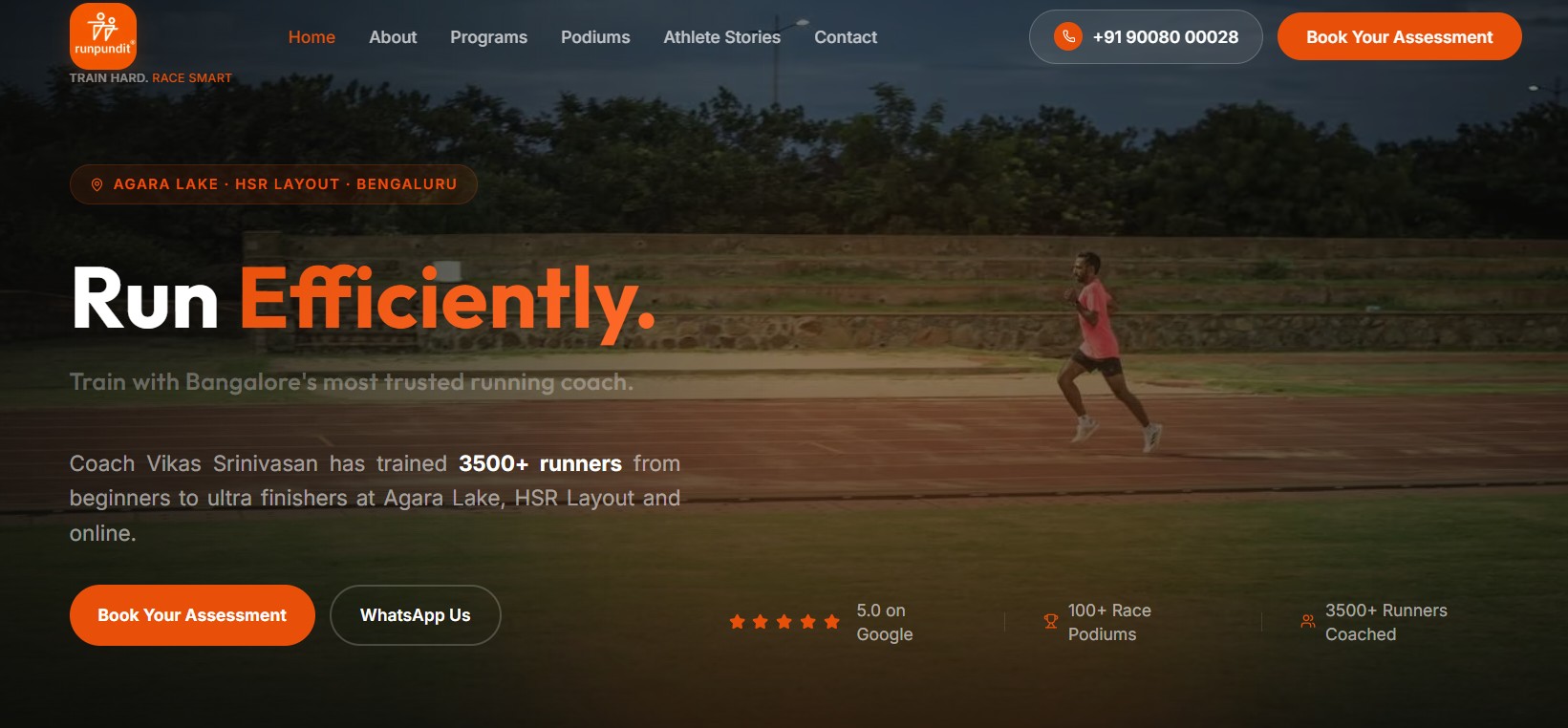 RunPundit website built by Achyut Digital